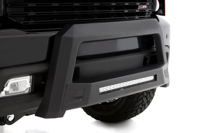 Lund 19-22 Chevrolet/GMC Silverado/Sierra 1500 Revolution Bull Bar - Black Lund 19-22 Chevrolet/GMC Silverado/Sierra 1500 Revolution Bull Bar - Black