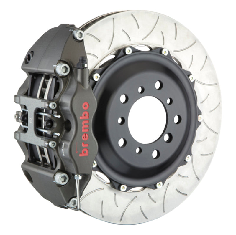 Brembo 05-14 Mustang GT PISTA Fr Race BBK 4Pis Cast 2pc 355x35x53a 2pc Rotor T3-Clear HA Brembo 05-14 Mustang GT PISTA Fr Race BBK 4Pis Cast 2pc 355x35x53a 2pc Rotor T3-Clear HA