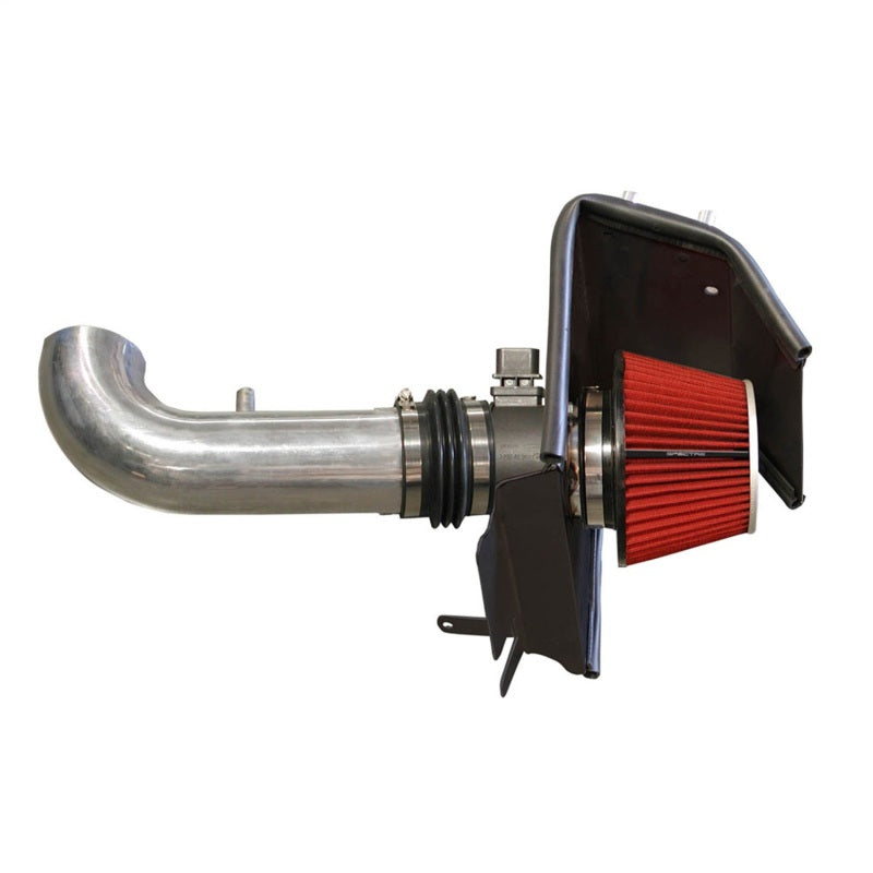 Spectre 08-10 Cadillac CTS V6-3.6L F/I Air Intake Kit - Polished w/Red Filter Spectre 08-10 Cadillac CTS V6-3.6L F/I Air Intake Kit - Polished w/Red Filter