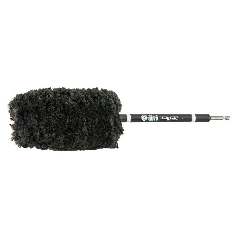 Chemical Guys Power Woolie PW12X Synthetic Microfiber Wheel Brush w/Drill Adapter Chemical Guys Power Woolie PW12X Synthetic Microfiber Wheel Brush w/Drill Adapter