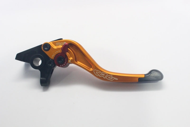 CRG 09-16 Kawasaki Ninja 650R/ ER-6F/ ER-6N/ Z800/ Versys 650 RC2 Brake Lever -Short Gold CRG 09-16 Kawasaki Ninja 650R/ ER-6F/ ER-6N/ Z800/ Versys 650 RC2 Brake Lever -Short Gold