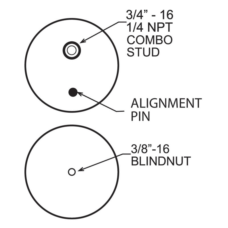 Firestone Ride-Rite Replacement Bellow 224CZ (For Kit PN 2596 / 2299 / 2597 / 2550) (W217606401) Firestone Ride-Rite Replacement Bellow 224CZ (For Kit PN 2596 / 2299 / 2597 / 2550) (W217606401)