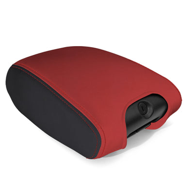 PRP 11-18 Jeep Wrangler JK Center Console Cover - Black/Red