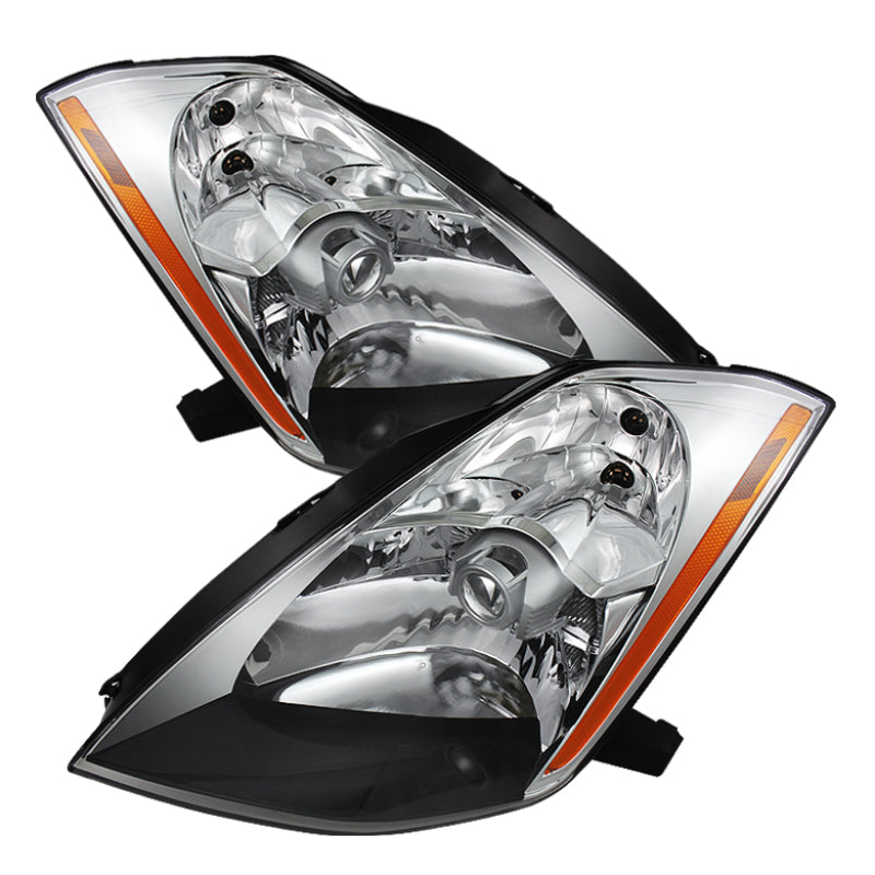 Xtune Nissan 350Z 03-05 (Hid Model Only) Crystal Headlights Chrome HD-JH-N350Z-HID-C Xtune Nissan 350Z 03-05 (Hid Model Only) Crystal Headlights Chrome HD-JH-N350Z-HID-C