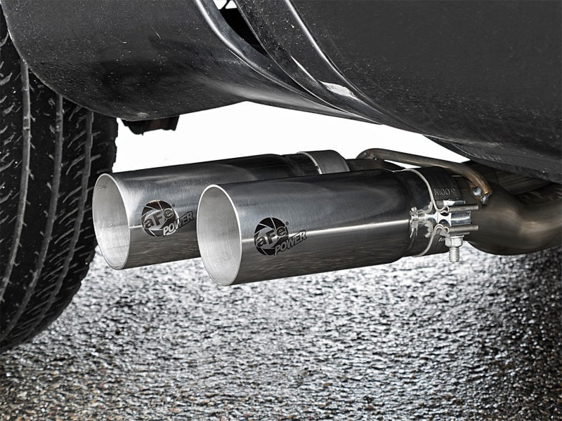 aFe Rebel Series 3in SS Cat-Back Exhaust System w/ Polished Tip 04-15 Nissan Titan V8 5.6L aFe Rebel Series 3in SS Cat-Back Exhaust System w/ Polished Tip 04-15 Nissan Titan V8 5.6L
