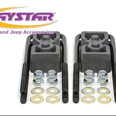 Daystar 2009-2019 Ford F-150 2WD/4WD - 2in Rear Block & U-Bolt Kit