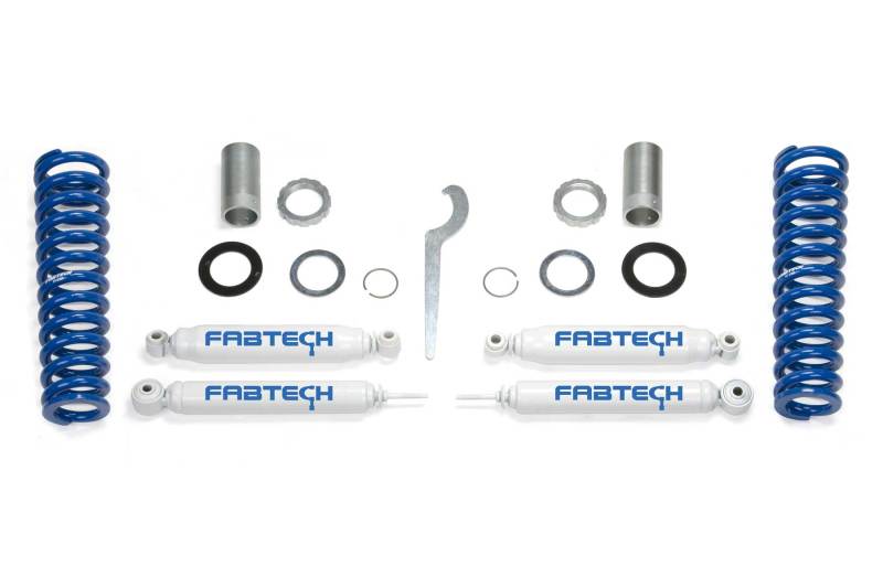 Fabtech 00-06 Toyota Tundra 2WD/4WD 0-2.5in Basic Adj C/O Sys w/Perf Rr Shks Fabtech 00-06 Toyota Tundra 2WD/4WD 0-2.5in Basic Adj C/O Sys w/Perf Rr Shks