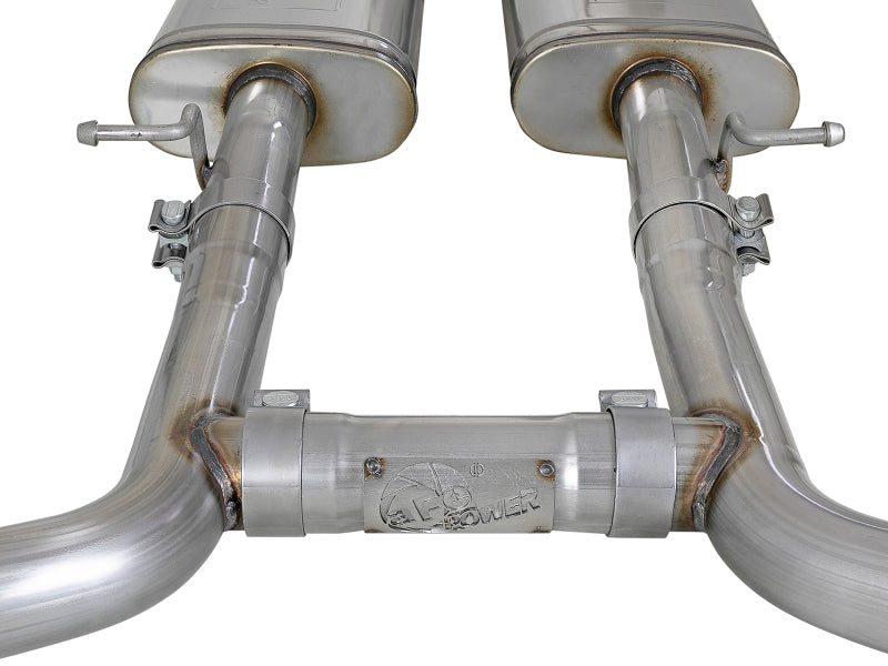 aFe MACH Force-Xp 2-1/2in 304 SS Cat-Back Exhaust 15-21 Dodge Challenger V6-3.6L - Quad Black Tip aFe MACH Force-Xp 2-1/2in 304 SS Cat-Back Exhaust 15-21 Dodge Challenger V6-3.6L - Quad Black Tip