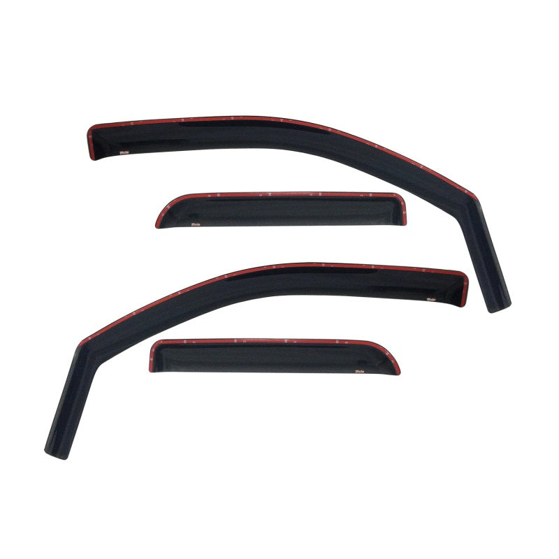 Westin 2004-2007 Chevy/GMC/Buick/Isuzu/Oldsmobile Rainier Wade In-Channel Wind Deflector 4pc - Smoke Westin 2004-2007 Chevy/GMC/Buick/Isuzu/Oldsmobile Rainier Wade In-Channel Wind Deflector 4pc - Smoke