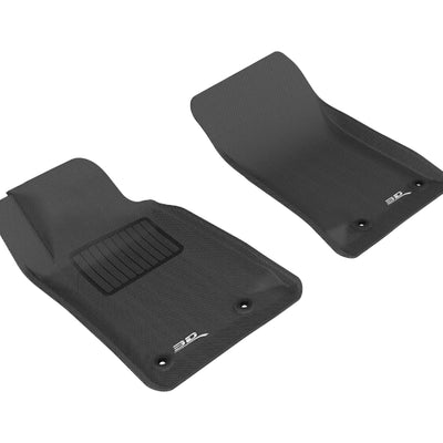 3D MAXpider 2010-2015 Chevrolet Camaro Kagu 1st Row Floormat - Black