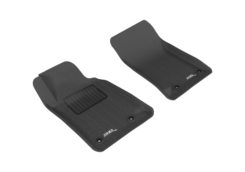 3D MAXpider 2010-2015 Chevrolet Camaro Kagu 1st Row Floormat - Black 3D MAXpider 2010-2015 Chevrolet Camaro Kagu 1st Row Floormat - Black