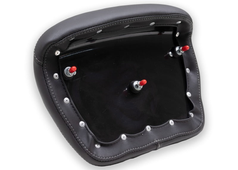 Mustang 08-21 Harley Electra Glide,Rd Glide,Rd King,Str Glide Tour-Pak Pad w/Grey Stitch-Black Mustang 08-21 Harley Electra Glide,Rd Glide,Rd King,Str Glide Tour-Pak Pad w/Grey Stitch-Black