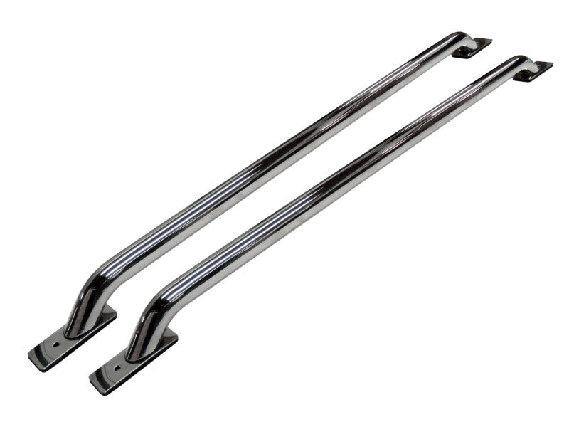 Go Rhino 97-14 Ford F-150 Stake Pocket Bed Rails - Chrome Go Rhino 97-14 Ford F-150 Stake Pocket Bed Rails - Chrome