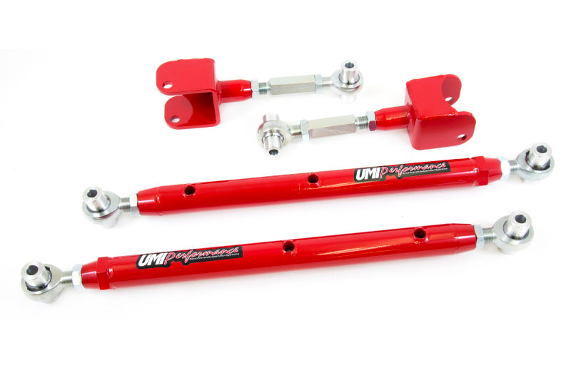 UMI Performance 68-72 GM A-Body Double Adjustable Upper & Lower Rear Control Arms UMI Performance 68-72 GM A-Body Double Adjustable Upper & Lower Rear Control Arms