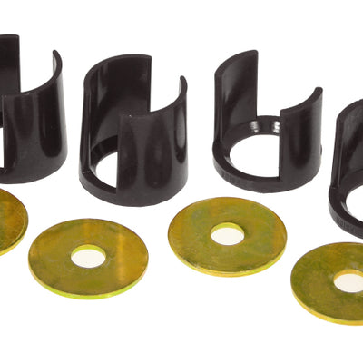 Prothane 89-94 Nissan 240SX Rear Subframe Inserts - Black