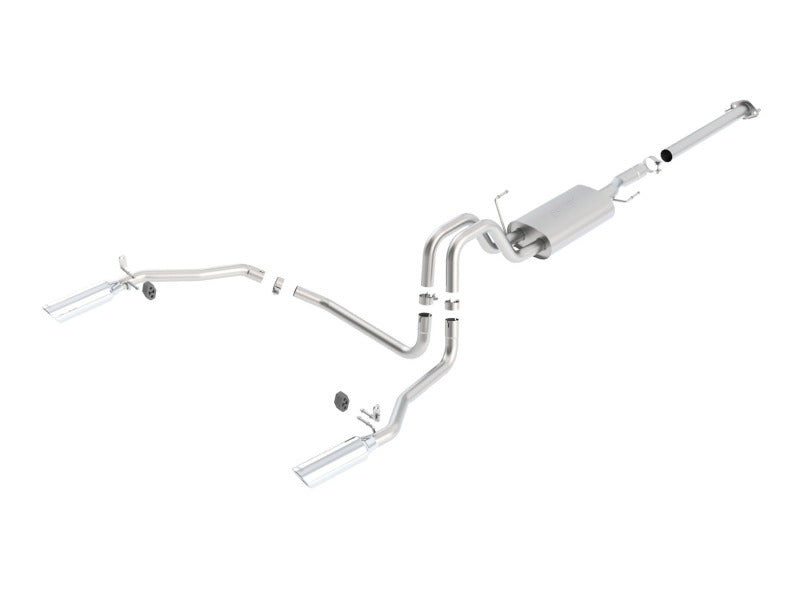 Borla 11-14 Ford F150 AT 2/4WD 2/4dr S-Type SS Catback Exhaust Borla 11-14 Ford F150 AT 2/4WD 2/4dr S-Type SS Catback Exhaust
