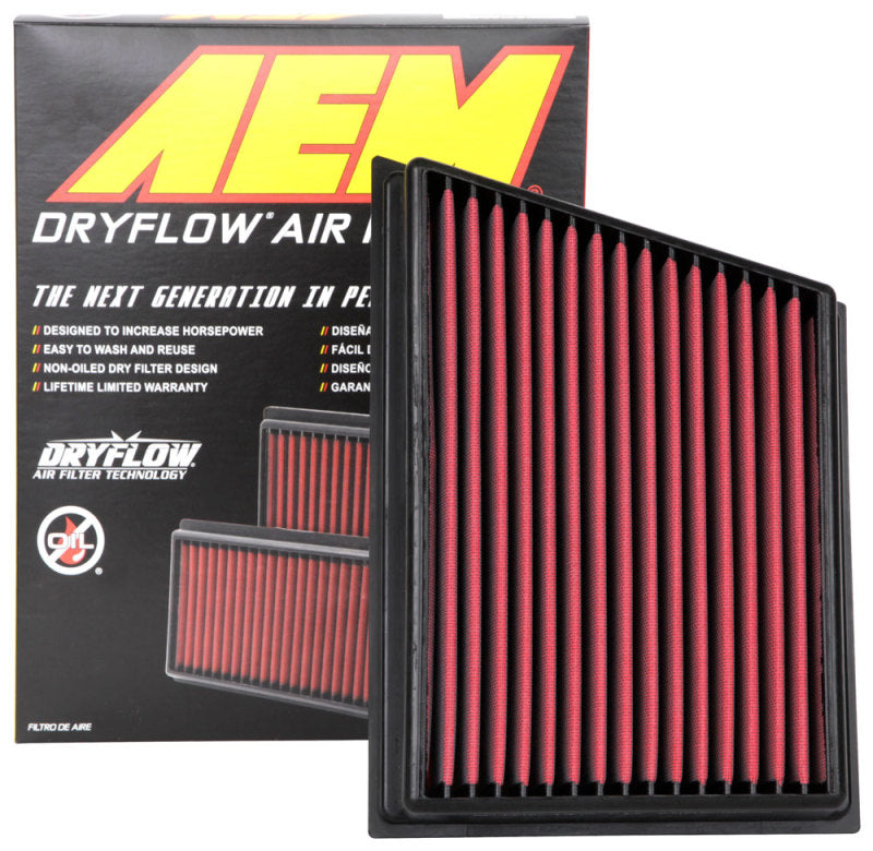AEM 2011 GMC SIERRA 2500 HD 6.6L Dryflow Round Straight Air Filter AEM 2011 GMC SIERRA 2500 HD 6.6L Dryflow Round Straight Air Filter