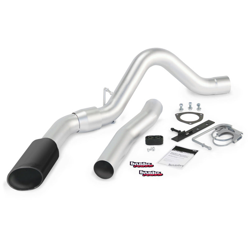 Banks Power 11-14 Chev 6.6L LML ECLB/CCSB/CCLB Monster Exhaust Sys - SS Single Exhaust w/ Black Tip Banks Power 11-14 Chev 6.6L LML ECLB/CCSB/CCLB Monster Exhaust Sys - SS Single Exhaust w/ Black Tip