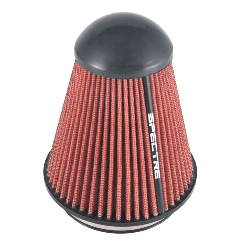 Spectre HPR Conical Air Filter 4in. Flange ID / 5.406in. Base OD / 4.719in. Top OD / 7in. H Spectre HPR Conical Air Filter 4in. Flange ID / 5.406in. Base OD / 4.719in. Top OD / 7in. H