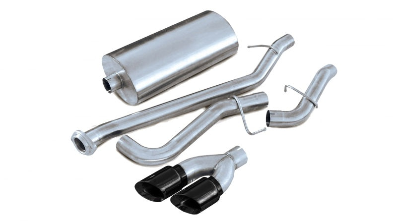 Corsa 2002-2006 Chevrolet Avalanche 5.3L V8 3in Sport Cat-Back Exhaust w/ twin 4in Black Tips Corsa 2002-2006 Chevrolet Avalanche 5.3L V8 3in Sport Cat-Back Exhaust w/ twin 4in Black Tips