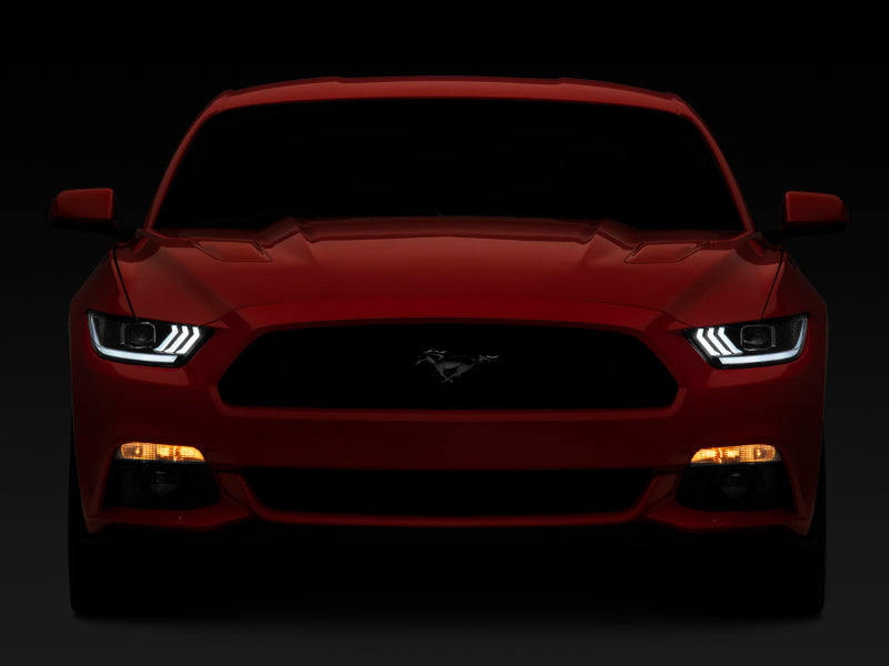 Raxiom 15-17 Ford Mustang GT350 GT500 LED Projector Headlights- Blk Housing (Clear Lens) Raxiom 15-17 Ford Mustang GT350 GT500 LED Projector Headlights- Blk Housing (Clear Lens)