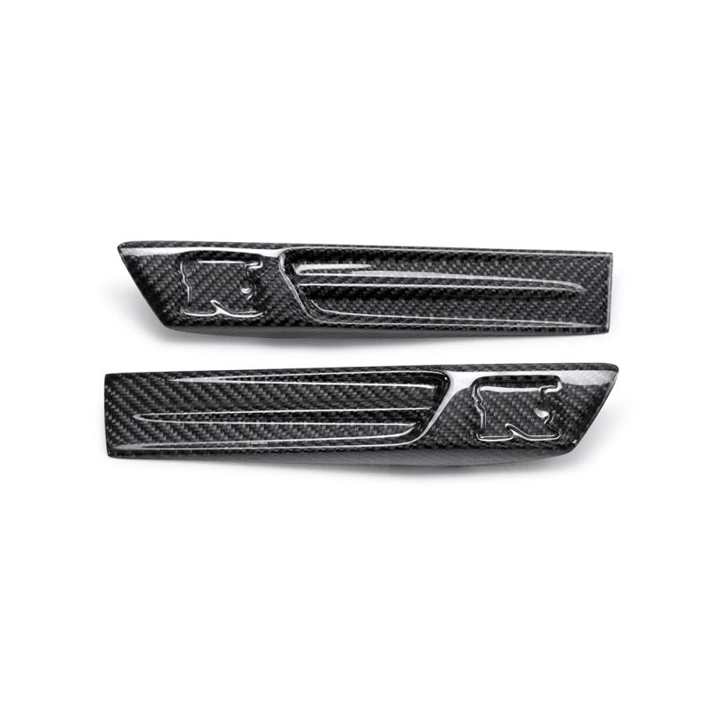 Seibon 09-10 Nissan GTR R35 Carbon Fiber Fender Duct Logos (Pair) Seibon 09-10 Nissan GTR R35 Carbon Fiber Fender Duct Logos (Pair)