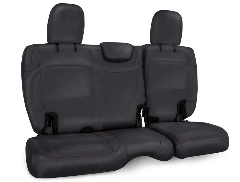 PRP 2018+ Jeep Wrangler JL/2 door Rear Bench Cover - Black with Red Stitching PRP 2018+ Jeep Wrangler JL/2 door Rear Bench Cover - Black with Red Stitching