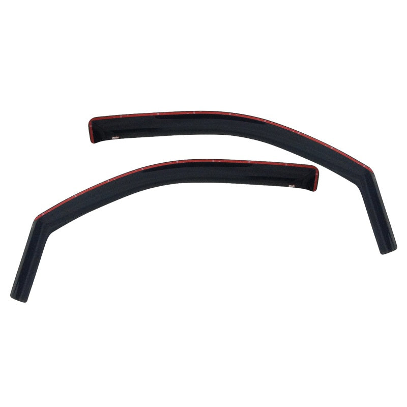 Westin 2002-2008 Dodge Ram Reg Cab 2500/3500 Cab Wade In-Channel Wind Deflector 2pc - Smoke Westin 2002-2008 Dodge Ram Reg Cab 2500/3500 Cab Wade In-Channel Wind Deflector 2pc - Smoke