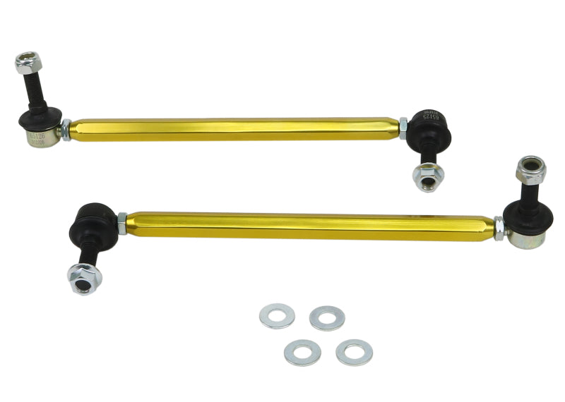 Whiteline Universal Sway Bar - Link Assembly Heavy Duty 310mm-335mm Adjustable Steel Ball Whiteline Universal Sway Bar - Link Assembly Heavy Duty 310mm-335mm Adjustable Steel Ball