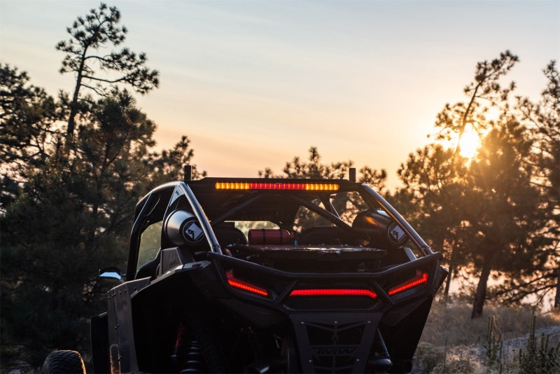 Rigid Industries 28in Chase Light Bar Universal - Rear Facing 27 Mode 5 Color LED Light Bar Rigid Industries 28in Chase Light Bar Universal - Rear Facing 27 Mode 5 Color LED Light Bar