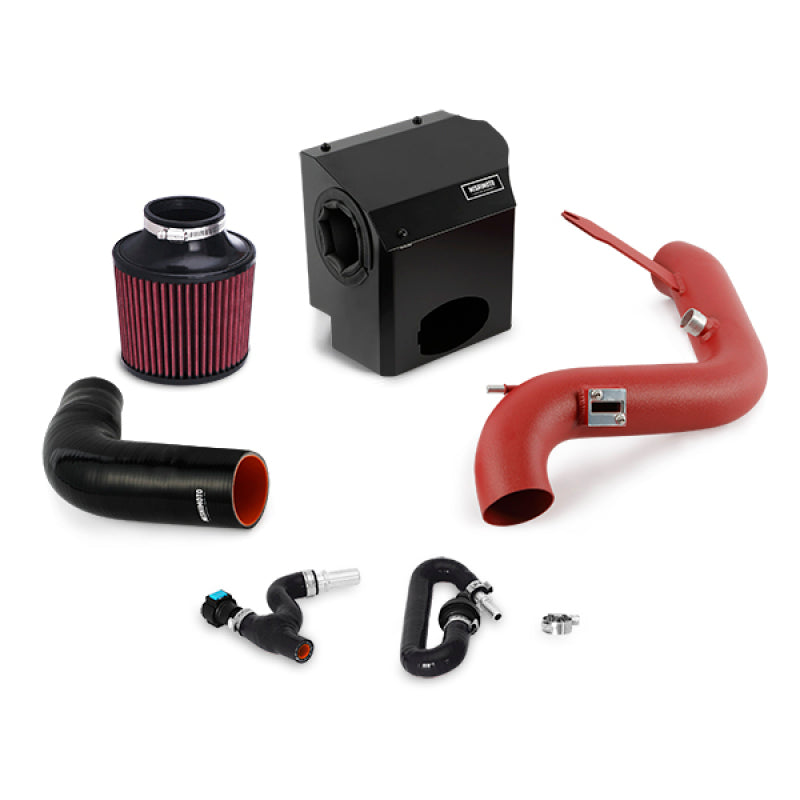 Mishimoto 2016 Ford Fiesta ST 1.6L Performance Air Intake Kit - Wrinkle Red Mishimoto 2016 Ford Fiesta ST 1.6L Performance Air Intake Kit - Wrinkle Red