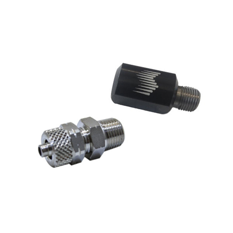 Snow Performance 90 Degree Nozzle Holder (1/8in. NPT to 1/4in. OD Tube) - Black Snow Performance 90 Degree Nozzle Holder (1/8in. NPT to 1/4in. OD Tube) - Black