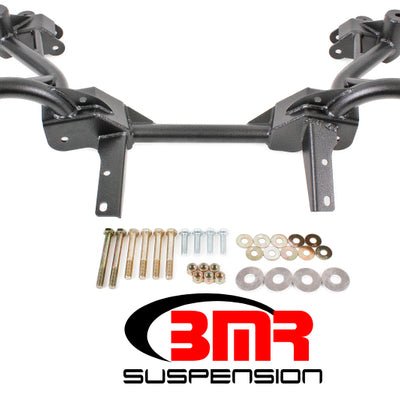 BMR 82-82 3rd Gen F-Body K-Member w/ No Motor Mounts and Pinto Rack Mounts - Black Hammertone