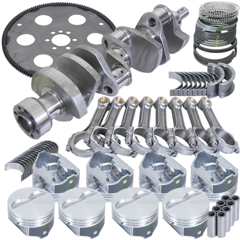 Eagle Chevrolet SBC 1pc Seal 383ci Balanced Rotating Assembly Kit w/168 Tooth Flexplate Eagle Chevrolet SBC 1pc Seal 383ci Balanced Rotating Assembly Kit w/168 Tooth Flexplate