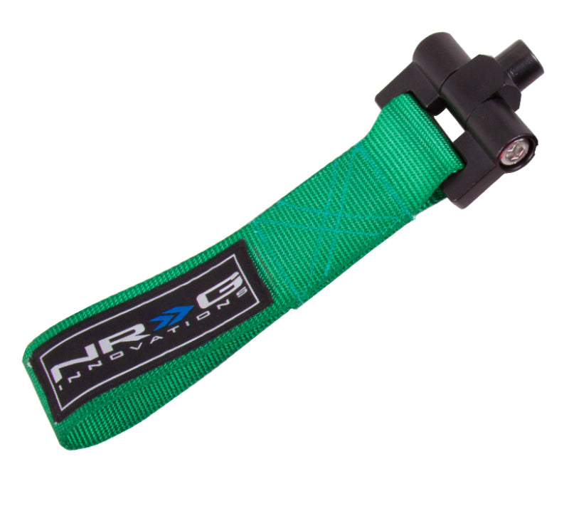 NRG Bolt-In Tow Strap Green - Subaru WRX / STi 02-07 (5000lb. Limit) NRG Bolt-In Tow Strap Green - Subaru WRX / STi 02-07 (5000lb. Limit)