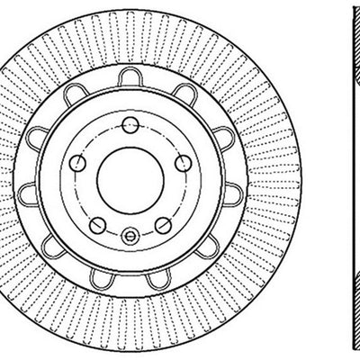 StopTech Slotted & Drilled Sport Brake Rotor