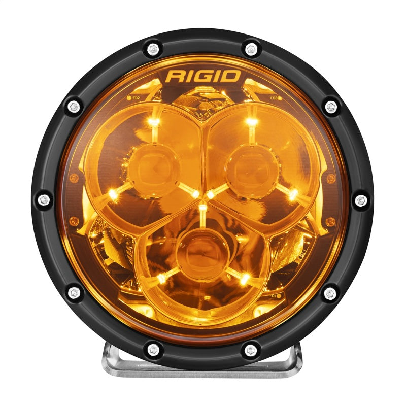 Rigid Industries 360-Series Laser 6in Amber PRO Amber Backlight Rigid Industries 360-Series Laser 6in Amber PRO Amber Backlight