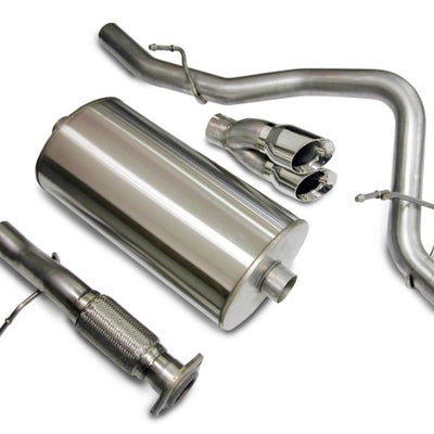 Corsa 2007-2008 Chevrolet Tahoe 5.3L V8 Polished Sport Cat-Back Exhaust
