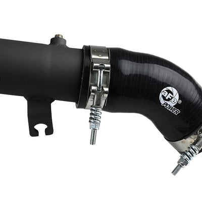 aFe BladeRunner 2.5in Aluminium Hot Side Charge Pipe 15-20 Subaru WRX 2.0T - Black