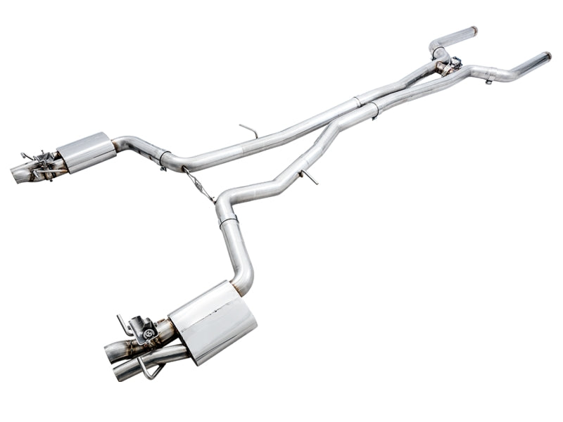 AWE Tuning 2019+ Mercedes-Benz C63 AMG Sedan (W205) SwitchPath Cat-Back Exhaust - No Tips AWE Tuning 2019+ Mercedes-Benz C63 AMG Sedan (W205) SwitchPath Cat-Back Exhaust - No Tips