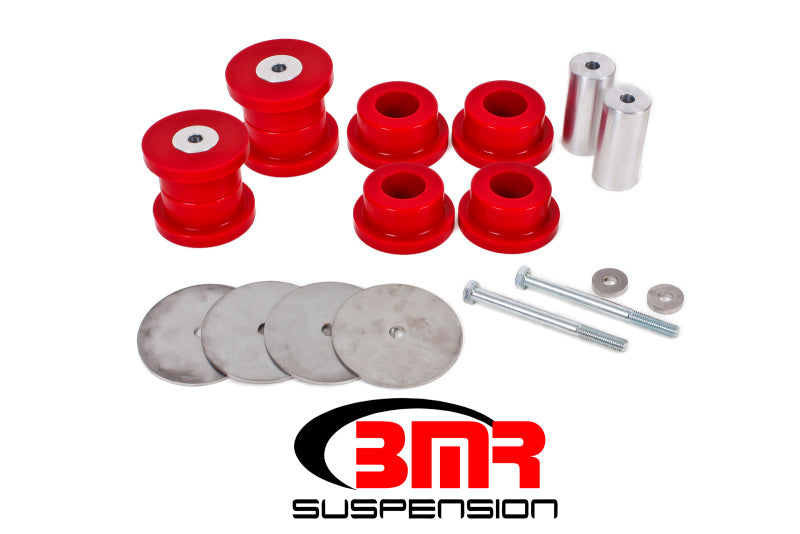 BMR 16-17 6th Gen Camaro Rear Cradle Bushing Kit (Polyurethane) - Red BMR 16-17 6th Gen Camaro Rear Cradle Bushing Kit (Polyurethane) - Red