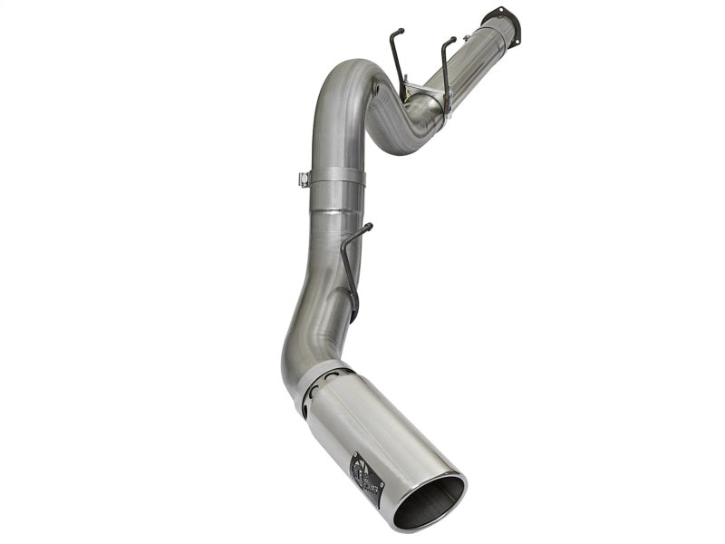 aFe LARGE BORE HD 5in 409-SS DPF-Back Exhaust w/Polished Tip 2017 Ford Diesel Trucks V8 6.7L (td) aFe LARGE BORE HD 5in 409-SS DPF-Back Exhaust w/Polished Tip 2017 Ford Diesel Trucks V8 6.7L (td)