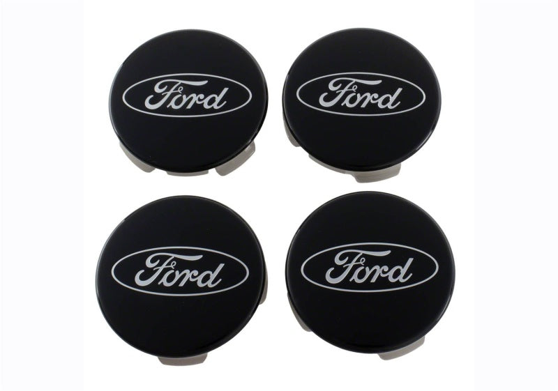 Ford Racing Ford Truck/SUV Black And Chrome Wheel Center Cap Kit Ford Racing Ford Truck/SUV Black And Chrome Wheel Center Cap Kit