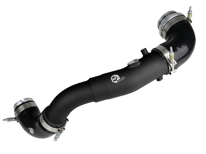 aFe 2020 Toyota Supra 3.0L 3in Black Intercooler Tube - Hot aFe 2020 Toyota Supra 3.0L 3in Black Intercooler Tube - Hot