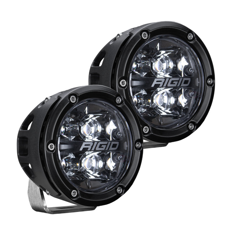 Rigid Industries 2021 Ford Bronco A-Pillar Light Kit (Incl. 360-spot and 360-Drive) Rigid Industries 2021 Ford Bronco A-Pillar Light Kit (Incl. 360-spot and 360-Drive)