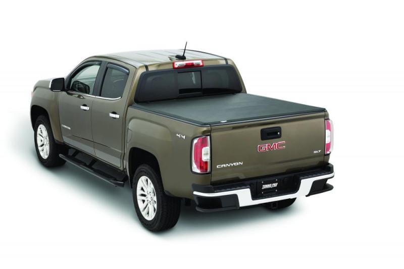 Tonno Pro 04-14 Chevy Colorado 6ft Styleside Tonno Fold Tri-Fold Tonneau Cover Tonno Pro 04-14 Chevy Colorado 6ft Styleside Tonno Fold Tri-Fold Tonneau Cover