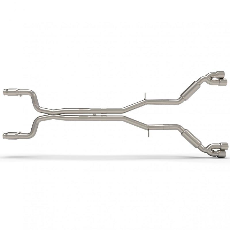 Kooks 16+ Chevy Camaro SS 6.2L 3in GREEN Cat Strt Screamer Exhaust w/Quad Tips (Use w/Kooks Headers) Kooks 16+ Chevy Camaro SS 6.2L 3in GREEN Cat Strt Screamer Exhaust w/Quad Tips (Use w/Kooks Headers)