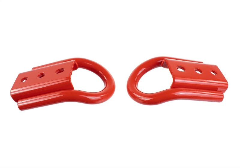 Ford Racing 21-23 Bronco Rear Tow Hook Pair - Red Ford Racing 21-23 Bronco Rear Tow Hook Pair - Red