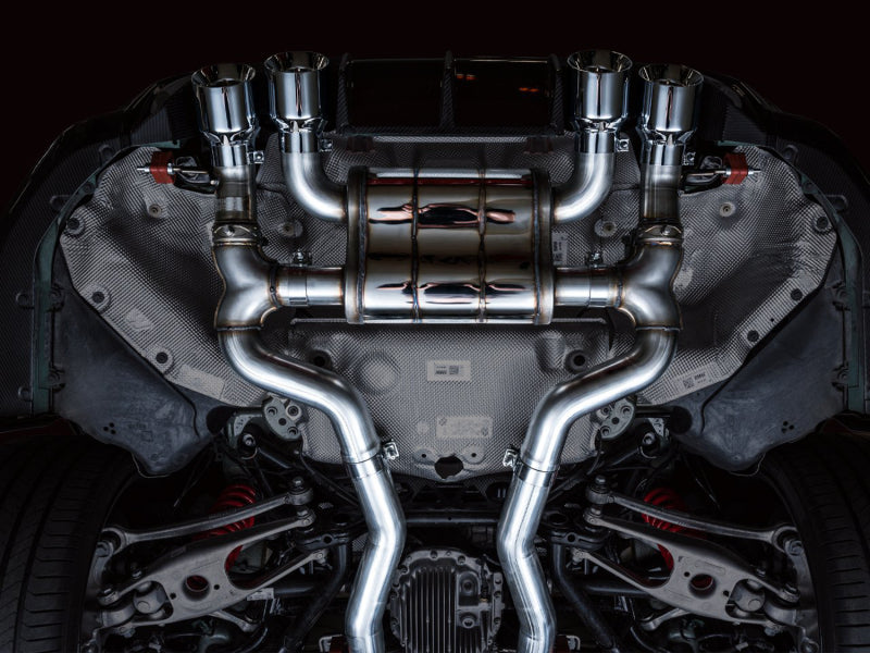 AWE SwitchPath Catback Exhaust for BMW G8X M3/M4 - Chrome Silver Tips AWE SwitchPath Catback Exhaust for BMW G8X M3/M4 - Chrome Silver Tips