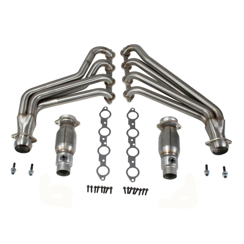BBK 10-15 Camaro LS3 L99 Long Tube Exhaust Headers With Converters - 1-3/4 304 Stainless BBK 10-15 Camaro LS3 L99 Long Tube Exhaust Headers With Converters - 1-3/4 304 Stainless